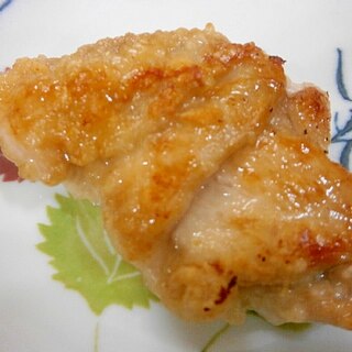 ヨーグルトで美味しく☆鶏モモ肉の塩ソテー